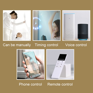 Riel de motor de cortina motorizada inteligente, sistema de pista eléctrica - Product Image 3