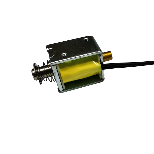 Mini DU0520 Open Frame Electric Solenoid Valve DC5v 6v 12v 24v Stroke Push-Type 5mm