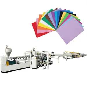 Professionele Plastic Plaat Extrusie Lijn Pe Heupen Abs Board Making Machine