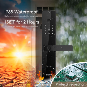 Serratura Intelligente BONIKAI per Porte in Legno, Alluminio e Acciaio, per Hotel e Uffici, Impermeabile IP65, App Tuya, Design Durevole, Grado C, Cloud - Product Image 2