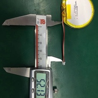 Batterie Polymère Circulaire Personnalisée 604543 604545 554545 553535 554040 pour Caméra de Sécurité Sans Fil et Suivi d'Activité Physique