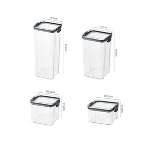 Amazon High quality new design food storage container airtight food storage baby container plastic set