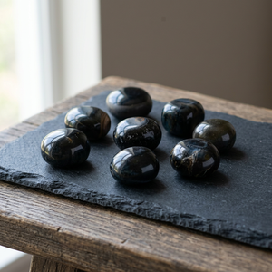 Pierres Roulées en Œil de Tigre Bleu Naturel en Gros – Cristaux de Pierres Précieuses pour Décoration Intérieure et Cadeaux Bijoux - Product Image 2