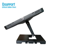 Étui antivol en métal pour bureau et mur avec support de sécurité et affichage rotatif noir pour iPad Pro 12,9 pouces
