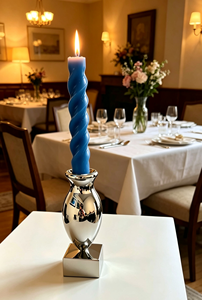 Porte-bougie luxueux poli miroir, fait main et écologique, pour décoration de table de <span class=keywords><strong>mariage</strong></span>, fête de Noël, banquet, maison, vente en gros - Product Image 4