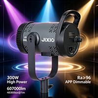 Lumière d'appoint professionnelle pour studio et photographie en direct 300W, lumière constante à double température de couleur, contrôle par application, durée de vie de 50 000 heures