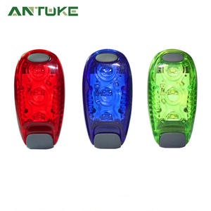 Luz trasera multifuncional para bicicleta, Led, resistente al agua Ip4, con 4 modos para adultos, ciclismo, correr, mochila, casco, color verde - Product Image 5