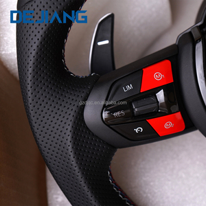 Volante Deportivo M-Sport de Cuero Completo para BMW F30 F10 F21 F22 F15 F16 F45 F32 E70 E90 X1 X2 X3 X4, Listo para Usar, con Franja Roja - Product Image 3