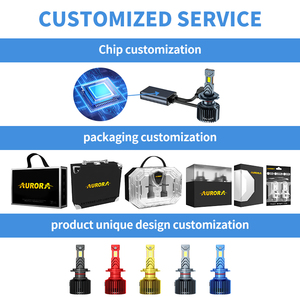 Aurora tự động hệ thống chiếu sáng Car Led Đèn Pha D1S D3S đèn CANBUS Led Đèn Pha bóng đèn - Product Image 6