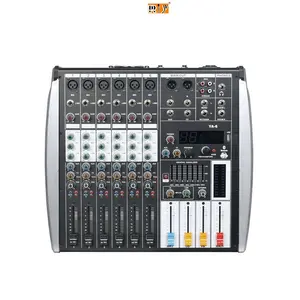 Profession eller 4/6/Kanal-Audio mischer der YA-Serie mit USB-MP3-Player-Mischkonsole mit 99 DSP DJ Audio Power Mixer