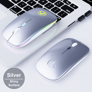 IMICE e1300 im lặng có thể sạc lại chuột không dây với đèn LED, thiết kế siêu mỏng và pin chất lượng tốt - Product Image 6