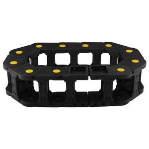 โซ่ลากไนลอนแบบยืดหยุ่นเครื่องมือเครื่องจักร CNC ที่ให้แบริ่งสีดำกับสีเหลืองลากโซ่ผลิตภัณฑ์ธรรมดา - Product Image 2