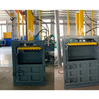 Presse à balles hydraulique compacte pour bouteilles en PET, déchets plastiques et cartons