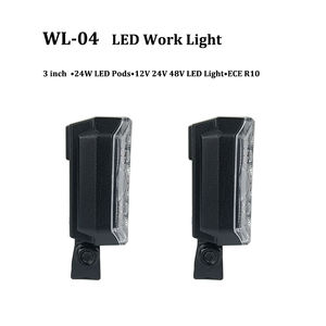 Faro da Lavoro LED da 3 Pollici con Design Unico, 9-50V, Modello 50 °   Faro a fascio largo per carrelli elevatori, trattori UTV e macchine agricole IP68 - Product Image 3