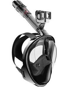 وجه كامل مريح للبالغين مع Snorkel من الأعلى الجاف بمنظر واسع من خلال عدسة uvil أنشطة خارجية - Product Image 4
