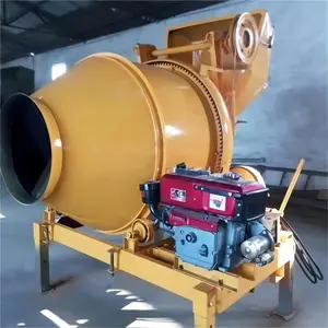 Commercial 500 Liter Tracked Heated Diesel Self Loading Small Concrete Mixer Machine Price In Nepal