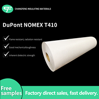 Papier isolant en aramide Dupont Nomex T410, résistance à haute température pour l'isolation des moteurs électriques et des transformateurs