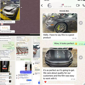 Película decorativa para coche, película blanca de cuerpo completo, rollos de envoltura para coche de Color mate/brillante, tinte de vinilo para envoltura de película - Product Image 6