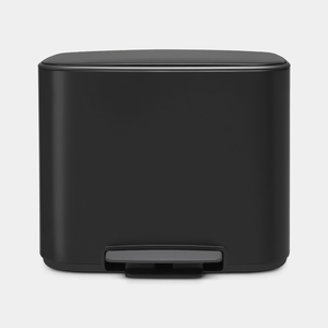 Cestino per Rifiuti Babanie 23 L con Pedale Nero Opaco - Product Image 2