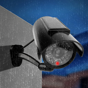 High Quality Simulate Red LED <strong>Blinking</strong> Outdoor <strong>Indoor</strong> Bullet Security CCTV Dummy <strong>Camera</strong> Solar Dummy Security <strong>Camera</strong> - Product Image 5