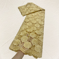 Nouvelle arrivée Affinity, tissu en dentelle française à paillettes et broderies, fleurs pour robes, décoration