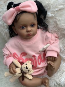 R & B Tiwis Mini Solid Free Kit China Bambola Realista Pulgadas Doble Ojo Cerrado Envío Silicona <span class=keywords><strong>Reborn</strong></span> Baby Dolls - Product Image 6
