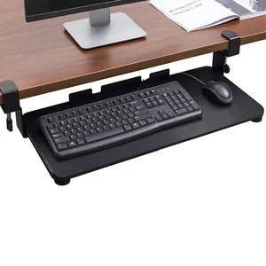 Mouse Platform Hand Sliding Shelf Computer Keyboard Stand Tray Brackets with Drawer Slides