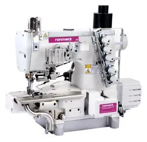 RONMACK RM-600-35ZD-AT-E Left Knife Automatic Interlock Sewing Machine