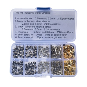 200 Cái/lốc Trong Hộp Cắt Kéo Sửa Chữa Kit Làm Tóc Cắt Kéo Phụ Kiện - Product Image 1