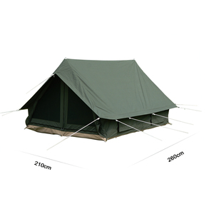 GodsWord all'aperto di lusso tela Scout <span class=keywords><strong>tenda</strong></span> per tutta la stagione Glamping campeggio 2 persone <span class=keywords><strong>tenda</strong></span> Scout verde oliva con <span class=keywords><strong>tenda</strong></span> Fly House - Product Image 4