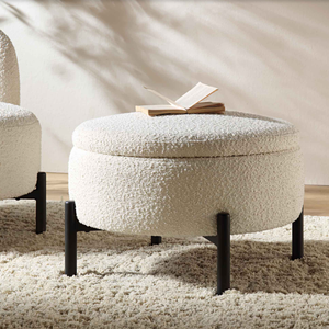 Canapé en peluche minimaliste scandinave - Canapé en tissu doux de style design pour salon compact (une place/deux places/trois places) - Product Image 5