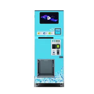 Commercial Bagged water and ice making vending malchine dispenser ice cup vending machine