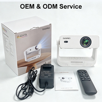 Projecteur vidéo Android ODM OEM, projecteur LED vidéo, projecteur portable pour chambre, projecteur portable multimédia, projecteur 4K pour cinéma maison