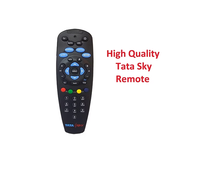 Tata Sky Fernbedienung Kompatibel mit HD Tata Sky Set-Top-Box Einfach zu Ersetzen Universelle TV-Fernbedienung Hohe Qualität