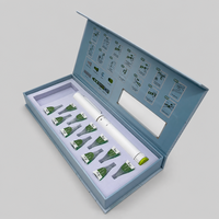 Boîte d'emballage personnalisée écologique en papier avec éponge/EVA pour stylos, aiguilles, cartouches – Étui de rangement OEM/ODM