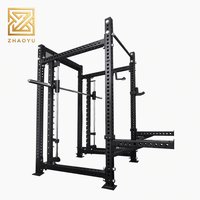 Máquina Smith Multifuncional ZY con Cable Crossover y Power Rack para Gimnasios Comerciales