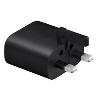 Chargeur mural super rapide 25W avec prise UK PD Type-C, sortie 5V/1A pour une charge rapide