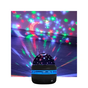 Remote Control LED Stage Lighting Crystal Magic Ball Night Club Party Lights Laser Stage Light Disco