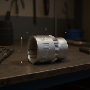 ประแจบล็อก 235 1/4 นิ้ว หัวหกเหลี่ยม 10 มม. สำหรับซ่อมยานยนต์ - Product Image 3