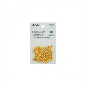 Terminale per Cavi Ilan 4.2mmx8mm Dorato 100pz - Product Image 1