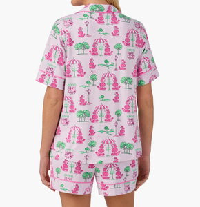 Ensemble de pyjamas pour femmes en bambou écologique, tricot doux, pyjamas courts en soie personnalisés pour l'été, vêtements de nuit pour femmes, vêtements de détente pour la maison, vêtements de nuit pour femmes - Product Image 4