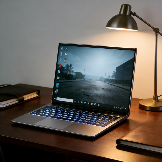 OEM Business Laptop I5 I7 14.1-16 Inch IPS Display Metal Body English Keyboard Fingerprint Unlock High-Performance Cooling Fan