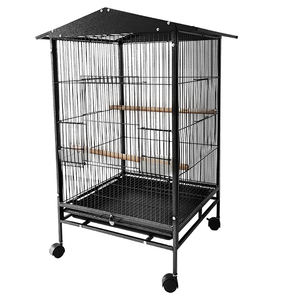 Meilleur Prix Nouvelle Arrivée <span class=keywords><strong>Cage</strong></span> de Transport pour Perroquet en Fer Fin, Suspendable, Direct Usine - Product Image 5