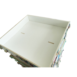 Đầy màu sắc nóng đồ chơi sang trọng bằng gỗ Rack hiển thị cho trẻ em Đồ chơi cửa hàng quay vòng ván ép đồ chơi sang trọng Showcase đứng - Product Image 4