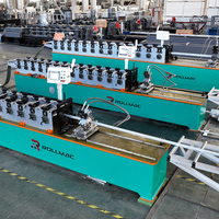 Machine de fabrication de montants métalliques légers pour le canal principal du plafond