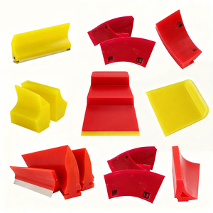 Nhiệm Vụ Nặng Nề Ngành Công Nghiệp Sản Xuất Polyurethane Tráng Hình Đặc Biệt Tùy Chỉnh Polyurethane <span class=keywords><strong>Scraper</strong></span> Tấm - Product Image 2