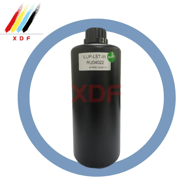 Leather special UV ink is suitable for Ricoh G5 Konica nozzle UV flat web printer ink cold and folding special UV ink