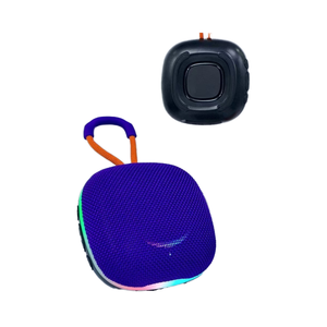 Prix bon marché Mini haut-parleurs portables sans fil LED lumière colorée avec lanière - Product Image 5