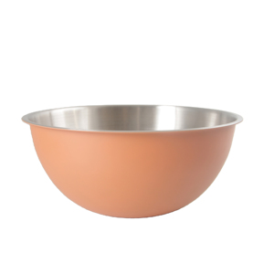 Cuenco apilable multiusos personalizado de acero inoxidable para batir huevos, juego de ensaladeras, cuenco mezclador de cocina para frutas y verduras