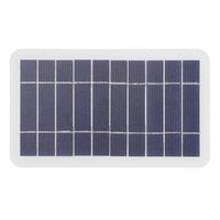 Chargeur solaire portable mini 2W 3W 5V USB étanche flexible pour téléphone portable, chargeur de batterie multifonction pour petits appareils